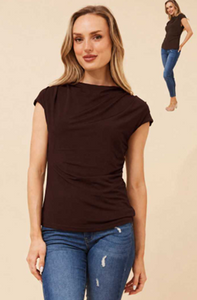 Cap sleeve top (t526838)