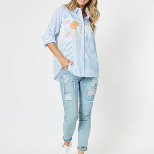 taylor patch jeans (45902 )