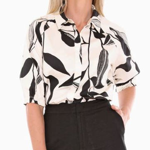 vine print shirt (696j3091a)