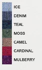 merino wool &angora funnell cable pullover (w672)