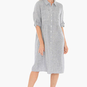 mini check dress (596j5114a)