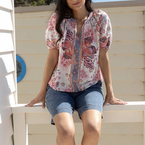 sweet iris top (596j3157a)