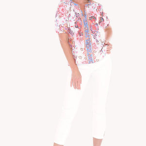 sweet iris top (596j3157a)