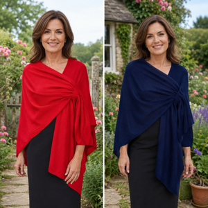 Kitted cross poncho (ph350027)