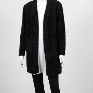 faux fur long cardy (wt864)