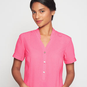 stretch spot tunic (2174)