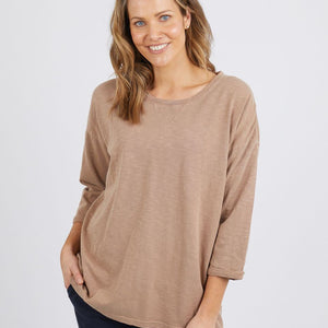 annie 3/4 slv. tee (81x4134)