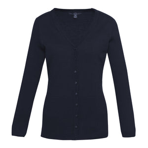 LADIES WOOLMIX CARDI (LC417L)