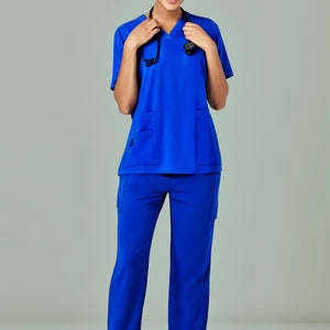 scrub v-neck (cst941ls)