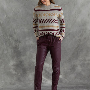 faux leather pant (yt22w8807)