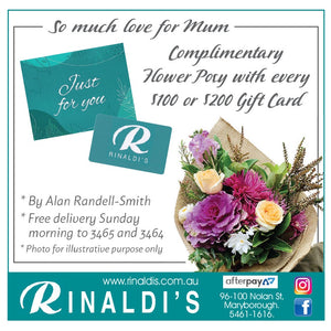 Gift Voucher Mother's Day $200
